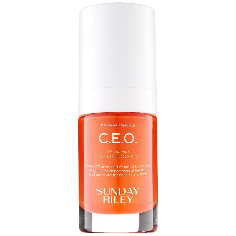 Sunday Riley C.E.O. 15% Vitamin C BRIGHTENING SERUM.